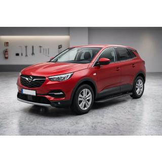 Bosphore Black -sivukynnykset (2 kpl, alumiini) Opel Grandland X 2017– kuva 1
