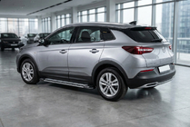 Opel Grandland X 2017– Rainbow sivuporrassarja (2 kpl, alumiini) kuva 1
