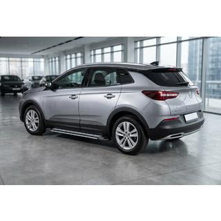 Rainbow sivuporrassarja (2 kpl, alumiini) Opel Grandland X 2017– kuva 1