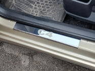 Citroen C-4 2004–2010 Carmos kynnyslistat (ruostumaton teräs) kuva 3