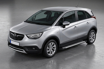 Opel Crossland X 2017–2024 Line-sivuporrassarja (2 kpl, alumiini) kuva 1