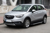 Opel Crossland X 2017–2024 Duru sivuastinlaudat (2 kpl, alumiini) kuva 1