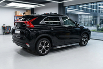 Mitsubishi Eclipse Cross 2017– Maydos V2 sivuportaat (2 kpl, alumiini ↗ ruostumaton teräs) kuva 1