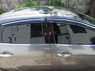Ford Focus III 2011–2017 Ikkunatuuliohjaimet kromilistalla Niken (SD/HB, 4 kpl) kuva 1