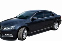 Volkswagen Passat B6 2006–2012 Tuuliohjaimet kromilistalla SD (4 kpl, HIC) kuva 9