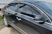 Volkswagen Passat B6 2006–2012 Tuuliohjaimet kromilistalla SD (4 kpl, HIC) kuva 1