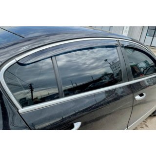 Tuuliohjaimet kromilistalla SD (4 kpl, HIC) kuva 2