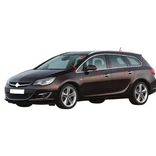 Täydelliset ikkunalistat (Sport Tourer, 12 kpl, ruostumaton teräs)