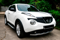 Nissan Juke 2010–2019 Allmond Grey sivuportaat (2 kpl, alumiini) kuva 1
