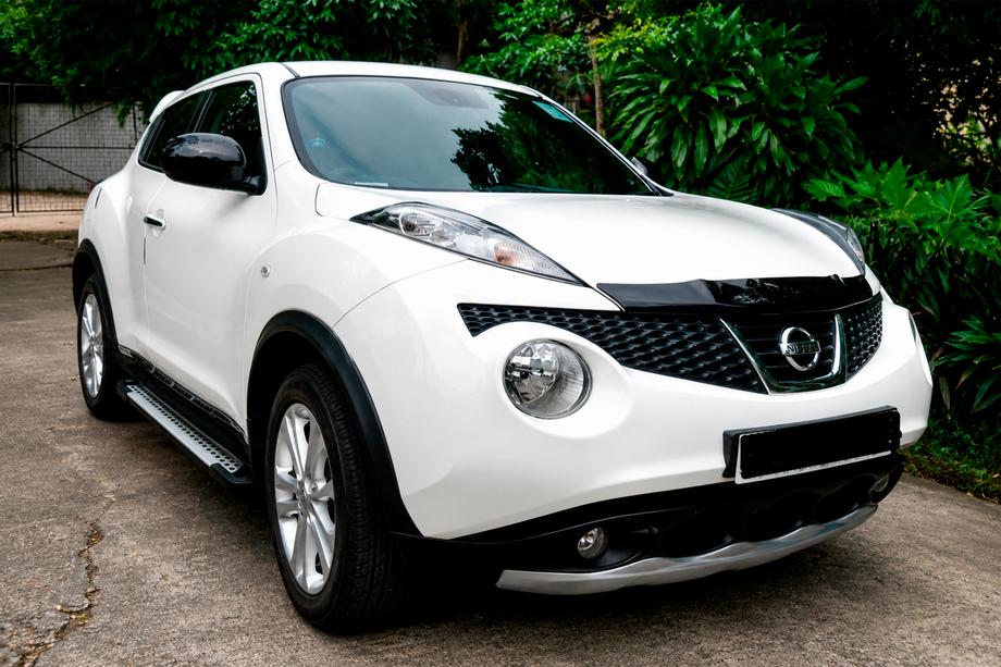 Nissan Juke 2010–2019 Allmond Grey sivuportaat (2 kpl, alumiini) Image