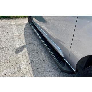 Allmond Black sivuaskelmat (2 kpl, alumiini) kuva 2