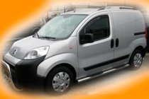 Peugeot Bipper 2008–2017 Sivusuojaputket (2 kpl, ruostumaton teräs) kuva 2