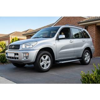 Allmond-sivuastinlaudat (2 kpl, alumiini) Toyota Rav 4 2001–2005 kuva 1