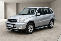 Toyota Rav 4 2001–2005 Sunrise-astinlaudat (2 kpl, alumiini) kuva 1