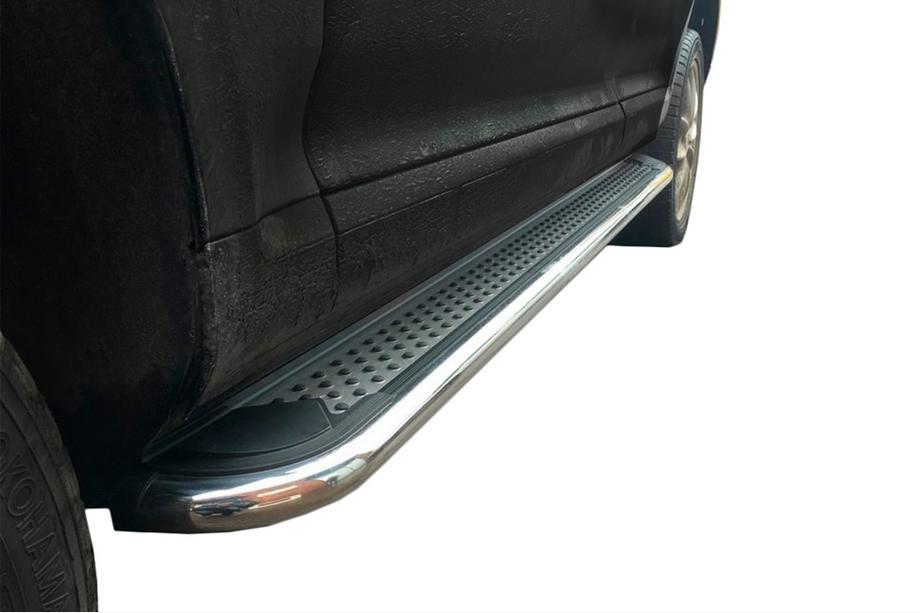 Ford Ranger 2011–2022 Sivuporrassarja Maydos v2 (2 kpl, alumiini ↗ ruostumaton teräs) Image