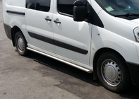 Peugeot Expert 2007–2016 Sivusuojaputket (2 kpl, ruostumaton teräs) kuva 1