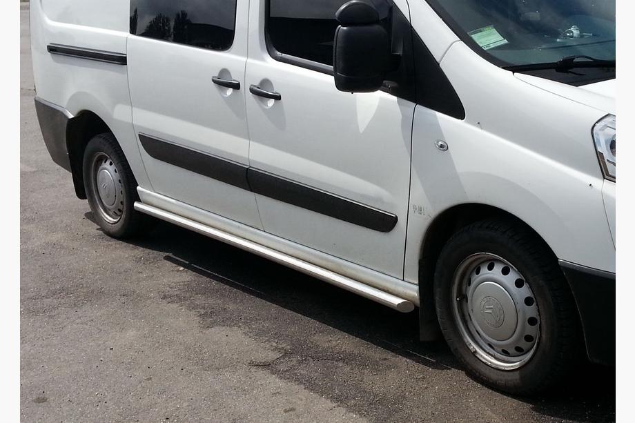 Peugeot Expert 2007–2016 Sivusuojaputket (2 kpl, ruostumaton teräs) Image