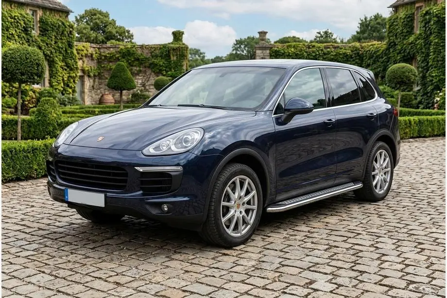 Porsche Cayenne 2010–2017 Sivuporrassarja Maydos v2 (2 kpl, alumiini ↗ ruostumaton teräs) Image