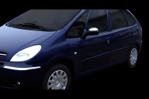Citroen Xsara Picasso 1999–2012 Sivupeilien kuoret (2 kpl, ruostumaton teräs) kuva 4
