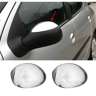 Sivupeilien kuoret (2 kpl, ruostumaton teräs) Citroen Xsara Picasso 1999–2012 kuva 2