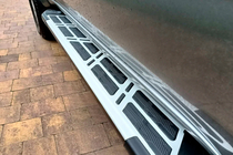 Mitsubishi Pajero Sport 2008–2015 Sunrise-astinlaudat (2 kpl, alumiini) kuva 4