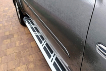 Mitsubishi Pajero Sport 2008–2015 Sunrise-astinlaudat (2 kpl, alumiini) kuva 6