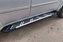 Mitsubishi Pajero Sport 2008–2015 Sunrise-astinlaudat (2 kpl, alumiini) kuva 7