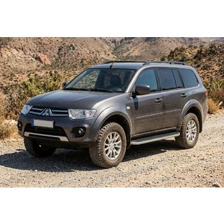 Tayga sivuaskelmat (2 kpl, alumiini) Mitsubishi Pajero Sport 2008–2015 kuva 1