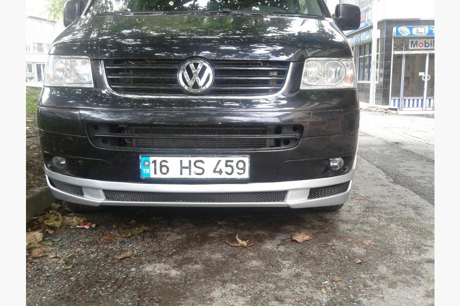 Volkswagen T5 Transporter 2003–2010 ABT etupuskurin alalippa sivuläpillä (maalattava) Kuva 5