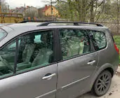 Renault Scenic/Grand 2003–2009 Mustat kattokaiteet (2 kpl) kuva 4