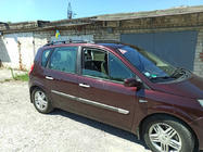 Renault Scenic/Grand 2003–2009 Mustat kattokaiteet (2 kpl) Pitkä akseliväli (Grande) kuva 3