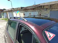 Renault Scenic/Grand 2003–2009 Mustat kattokaiteet (2 kpl) kuva 1