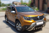 Renault Duster 2018–2024 Karjapuskuri ilman tekstiä WT003 (ruostumaton teräs) kuva 7