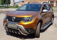 Renault Duster 2018–2024 Karjapuskuri ilman tekstiä WT003 (ruostumaton teräs) kuva 4