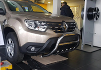 Renault Duster 2018–2024 Karjapuskuri ilman tekstiä WT003 (ruostumaton teräs) kuva 15
