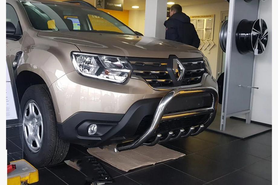 Renault Duster 2018–2024 Karjapuskuri ilman tekstiä WT003 (ruostumaton teräs) Kuva 15
