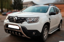 Renault Duster 2018–2024 Karjapuskuri tekstillä WT004 (ruostumaton teräs) kuva 2
