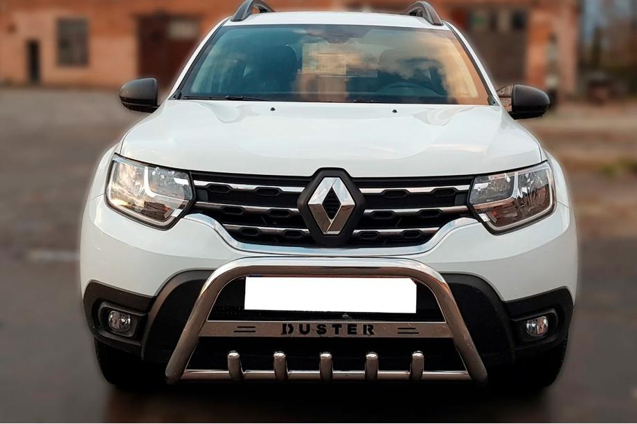 Renault Duster 2018–2024 Karjapuskuri tekstillä WT004 (ruostumaton teräs) Image