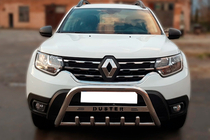 Dacia Duster 2018–2024 Karjapuskuri tekstillä WT004 (ruostumaton teräs) kuva 1