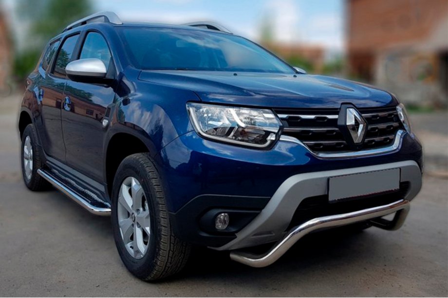 Renault Duster 2018–2024 Karjapuskuri WT007 (ruostumaton teräs) Image