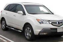 Acura MDX 2007–2013 Sivusuojaputket (2 kpl, ruostumaton teräs) kuva 1