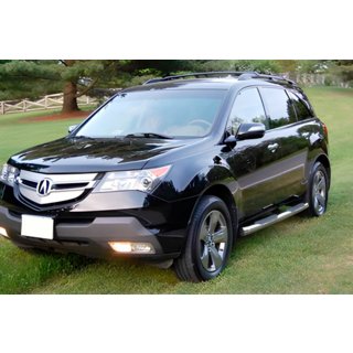 Sivusuojaputket (2 kpl, ruostumaton teräs) Acura MDX 2007–2013 kuva 3