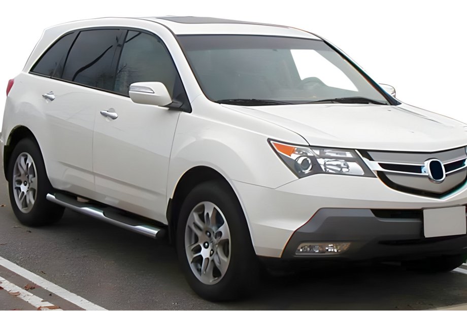 Acura MDX 2007–2013 Sivusuojaputket (2 kpl, ruostumaton teräs) Image