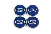 Ford Vanteiden keskikupit 54,5/50 mm siniset (4 kpl) kuva 2