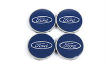 Ford Vanteen keskiökapselit 69/64 mm siniset (4 kpl) kuva 2
