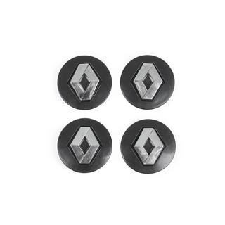 Vanteen keskiökapselit mustat 5882B (56 mm / 52 mm, 4 kpl) kuva 2