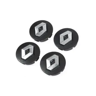 Vanteen keskiökapselit mustat 5882B (56 mm / 52 mm, 4 kpl)