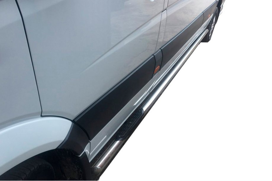 Mercedes Sprinter W907/W910 2018– Sivuputket (2 kpl, RST) d70, keskipitkä akseliväli – etuveto Kuva 2