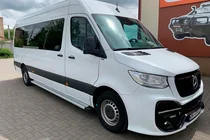 Mercedes Sprinter W907/W910 2018– Maya V2 sivuportaat (2 kpl, alumiini) kuva 3