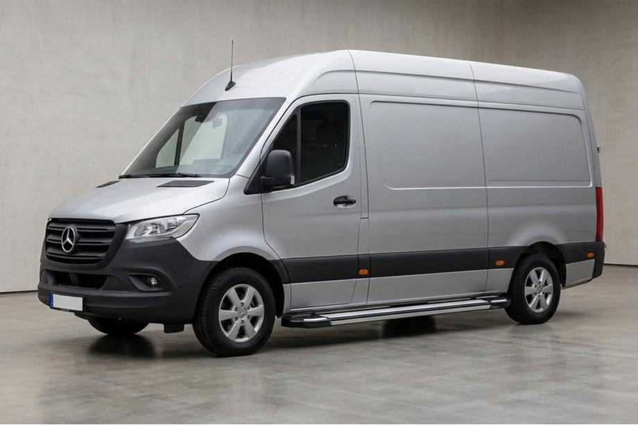 Mercedes Sprinter W907/W910 2018– Rainbow sivuporrassarja (2 kpl, alumiini) Image